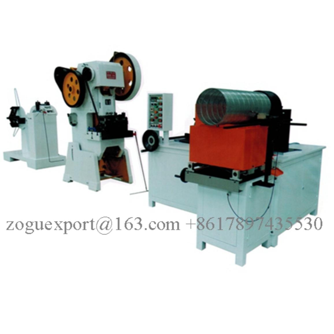 Picture Of spiral air filter tube forming machine