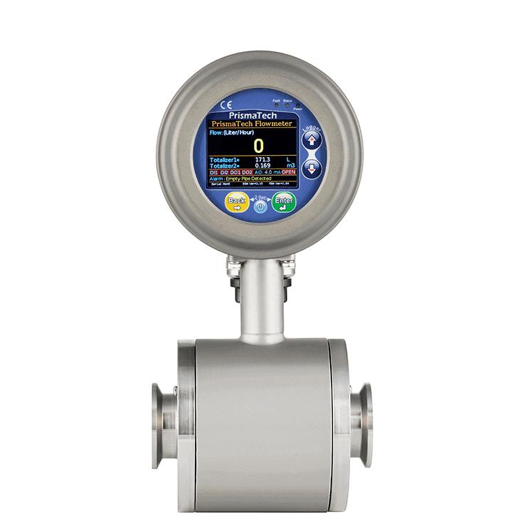 Picture Of Sanitary Stainless Steel Flowmeter