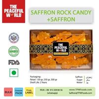Saffron Rock Candy + Saffron