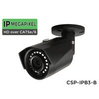IP Bullet Security Camera with 3 Megapixels and 100 Foot Night Vision